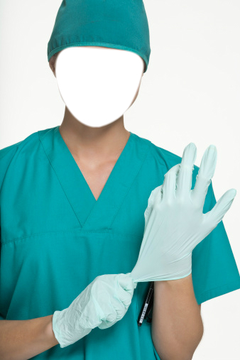Doctor With Latex Gloves FACEin
